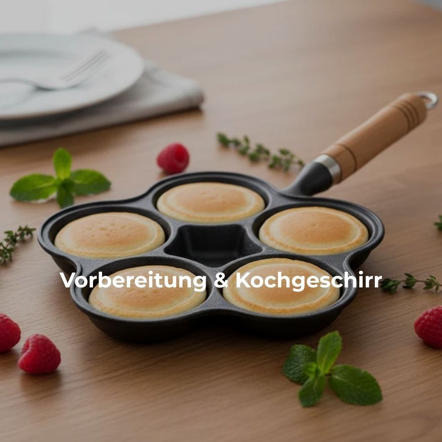 Vorbereitung & Kochgeschirr
