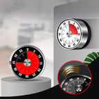 Edelstahl-Küchentimer mit Magnet – 60 Minuten