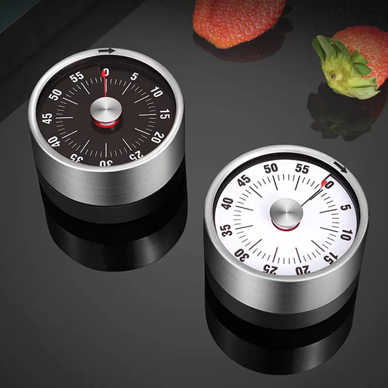 Edelstahl-Küchentimer mit Magnet – 60 Minuten