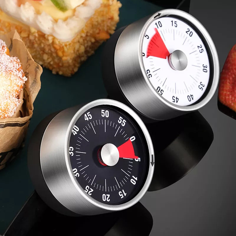 Edelstahl-Küchentimer mit Magnet – 60 Minuten