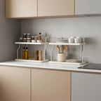 2-stöckiges Küchenregal aus Metall