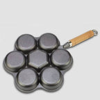 Eierpfanne mit 5 Mulden