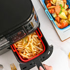 Silikon-Luftfritteusen-Einsatz – faltbar, hitzebeständig bis 230°C