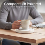 USB-Heizuntersetzer für warme Getränke – Aluminium