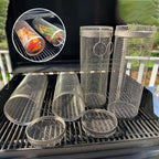 Grillkorb aus Edelstahl mit 360-Grad-Design