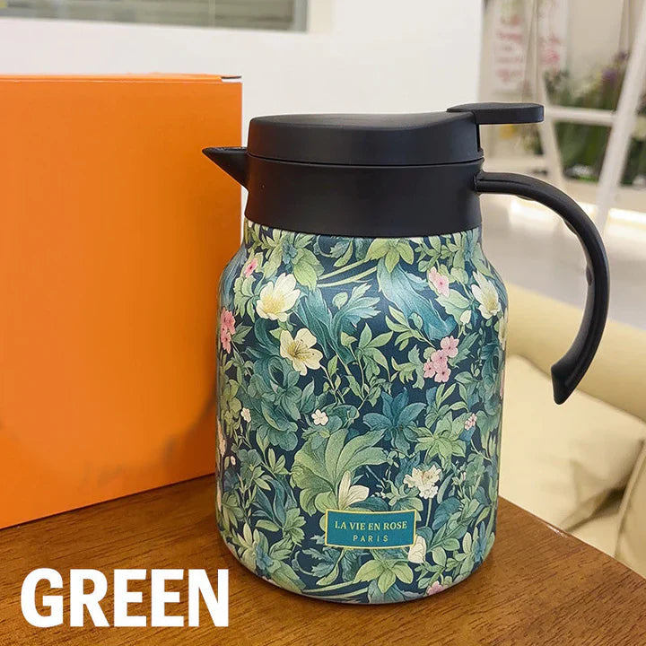 Isolierkanne aus Edelstahl – Stundenlang Warm, Tropffrei