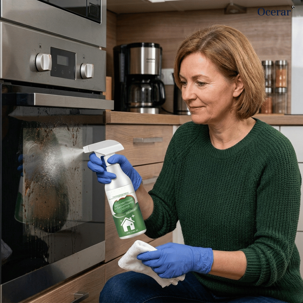 Enzym-Küchenreiniger – Natürlicher Fettlöser mit Sprühflasche