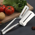 Edelstahl-Wendeturner 2-in-1 – Schlitzspachtel, 25 cm