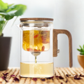 Teekanne Glas mit Filtereinsatz – 600 ml