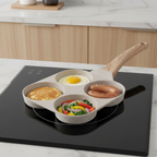 Vierfach-Bratpfanne aus Medical Stone