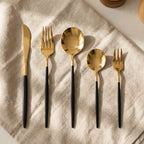 Besteckset aus Edelstahl – 30-teiliges Besteckset für 6 Personen