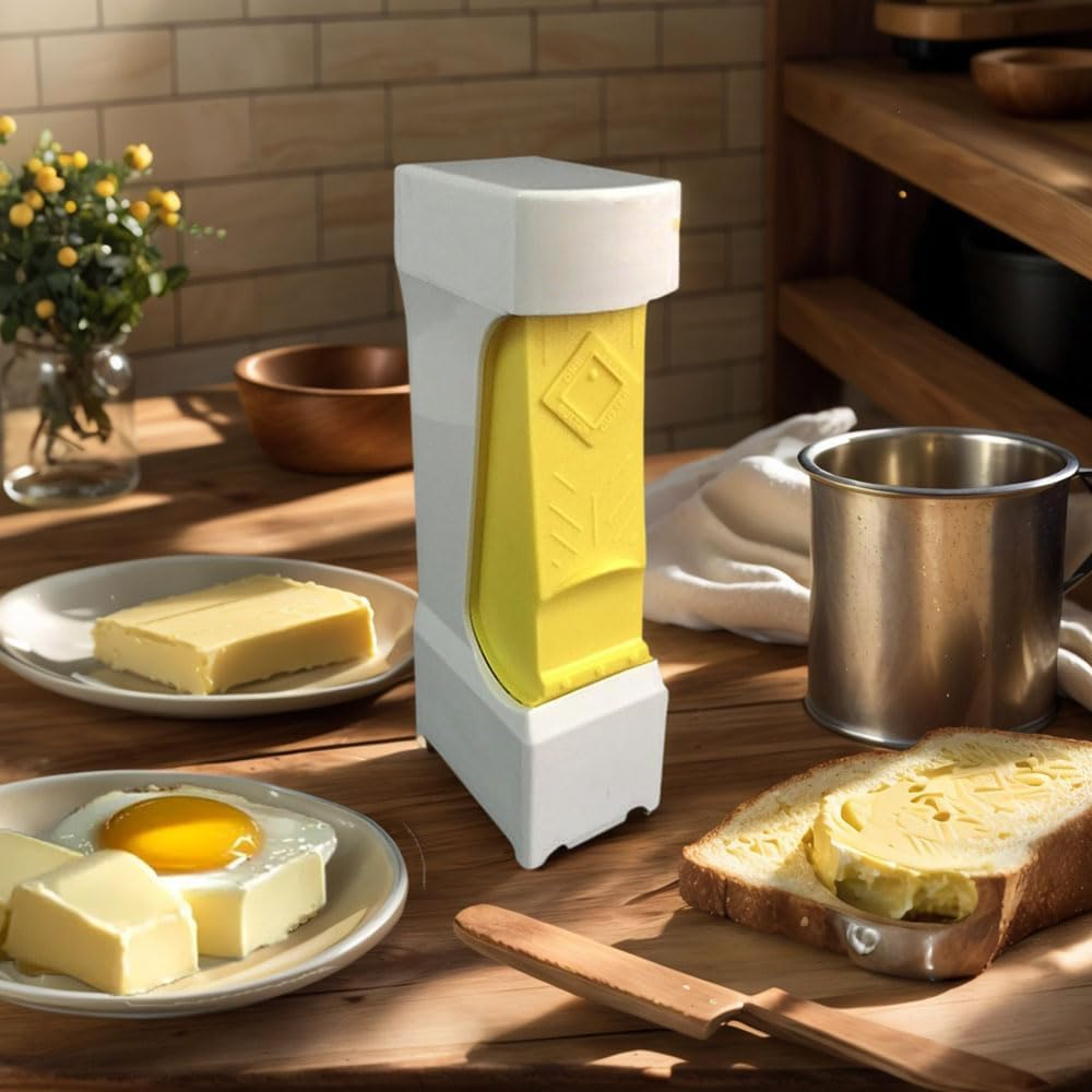 Butterschneider mit Hebel – gleichmäßige Portionen