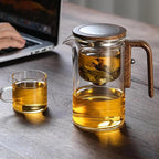 Teekanne Glas mit Filtereinsatz – 600 ml