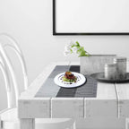 Vinyl-Tischsets gestreift 30 x 45 cm, 4er-Set
