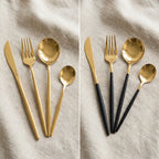 Besteckset aus Edelstahl – 30-teiliges Besteckset für 6 Personen