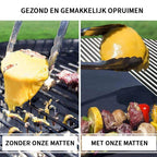 BBQ-Grillmatte aus PTFE mit Antihaftbeschichtung