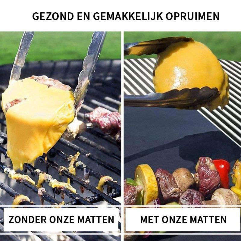 BBQ-Grillmatte aus PTFE mit Antihaftbeschichtung