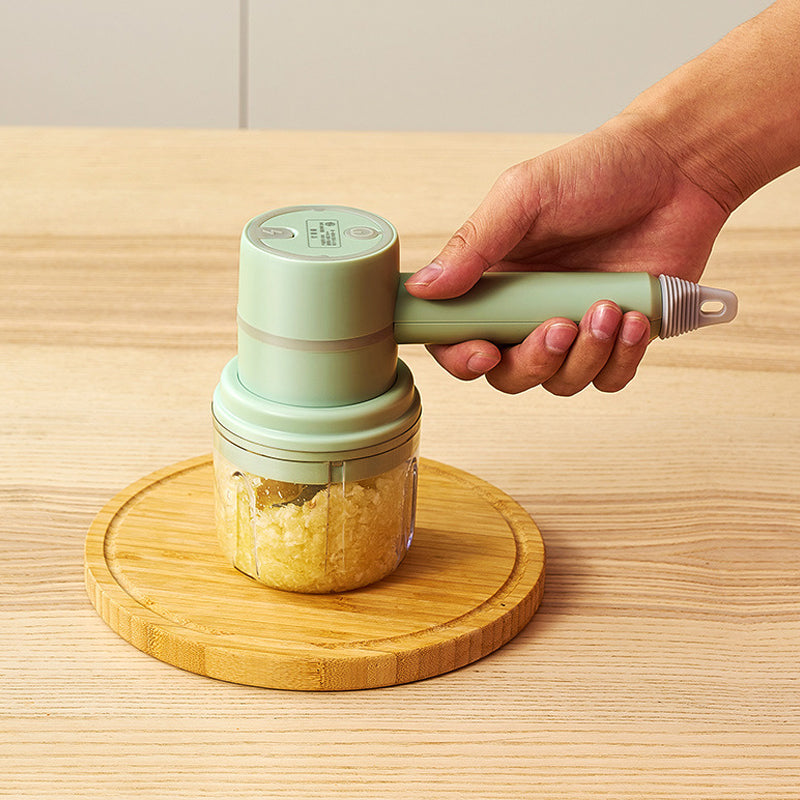 Kabelloses 3-in-1 Stabmixer-Set mit Zerkleinerer