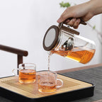 Teekanne Glas mit Filtereinsatz – 600 ml