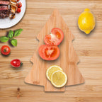 Bambus-Schneidebrett in Tannenbaumform