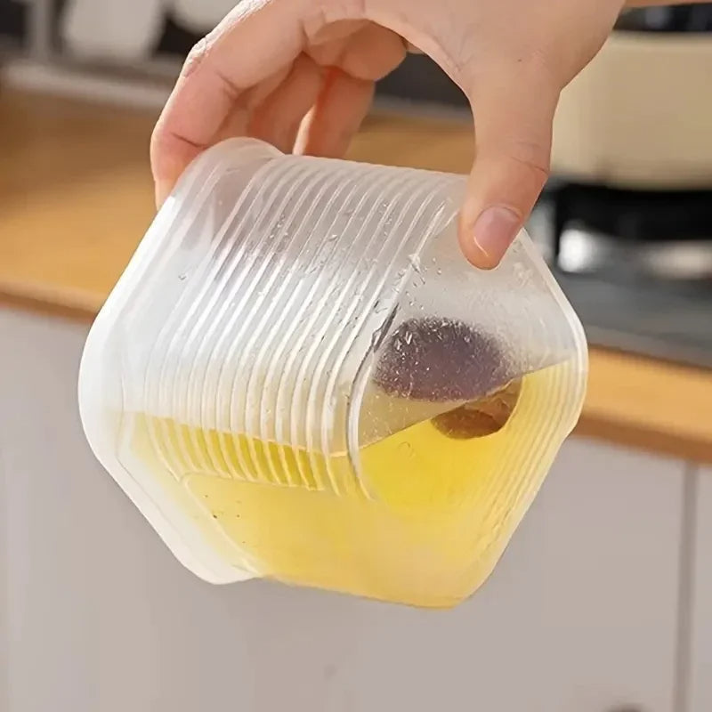 Frischhaltedosen-Set aus Kunststoff (6 kleine und 1 große Dose)