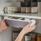 Gewürzregal ABS-Kunststoff selbstklebend – 8 Gläser