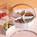 Kunststoff-Snackbox 5-teilig mit Deckel und Griff