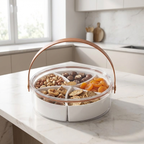 Snackbox mit 5 Fächern aus Kunststoff