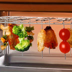 Grillspieße aus Edelstahl – Set mitfür Airfryer und Grill