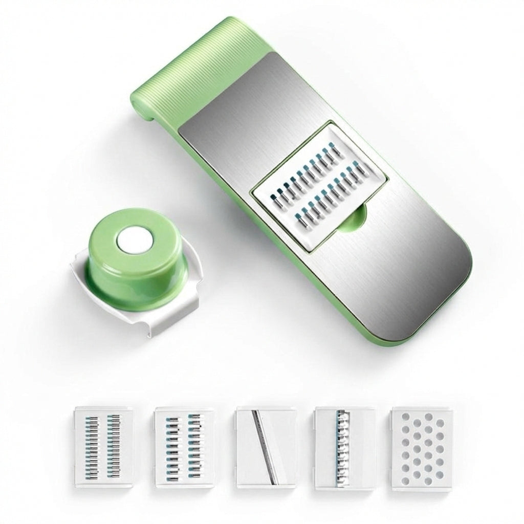7-in-1 Gemüseschneider mit Edelstahlklingen