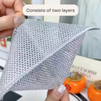 Kratzfreie Reinigungstücher aus Mesh-Gewebe