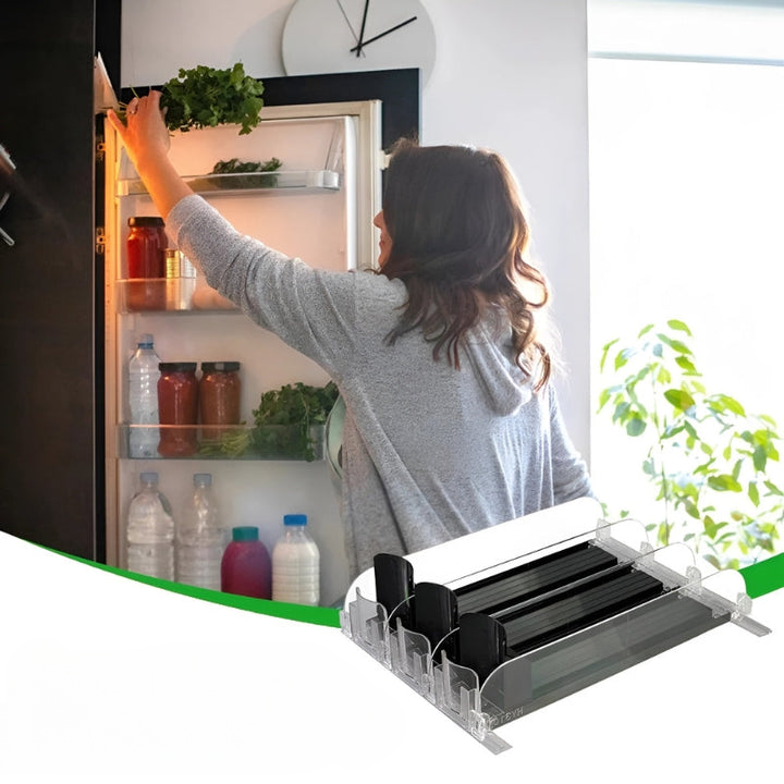 Getränkeorganizer für Kühlschrank – Drucksystem