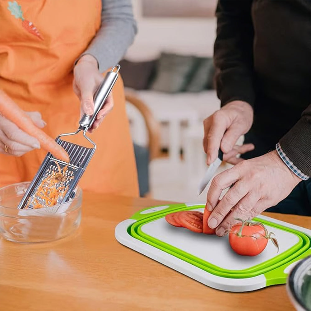 Faltbare Spülschüssel mit Ablaufstopfen – Platzsparend