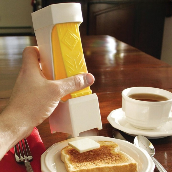 Butterschneider mit Hebel – gleichmäßige Portionen
