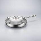 Gehämmerte Titan-Bratpfanne mit Antihaftwirkung – Induktionsgeeignet