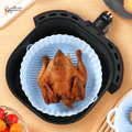 Silikon-Luftfritteusen-Einlagen 5er-Set – hitzebeständig