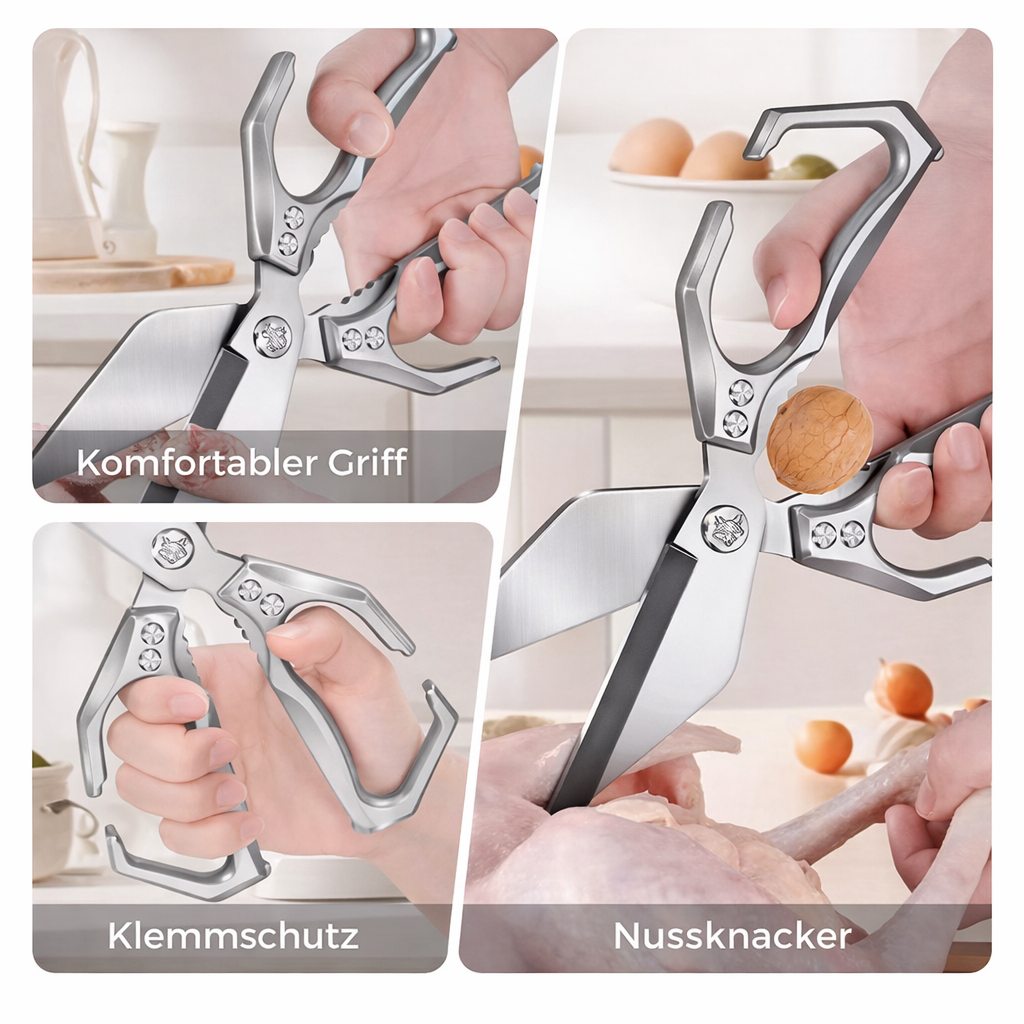 Universalschere 3Cr13 Edelstahl – 24 cm
