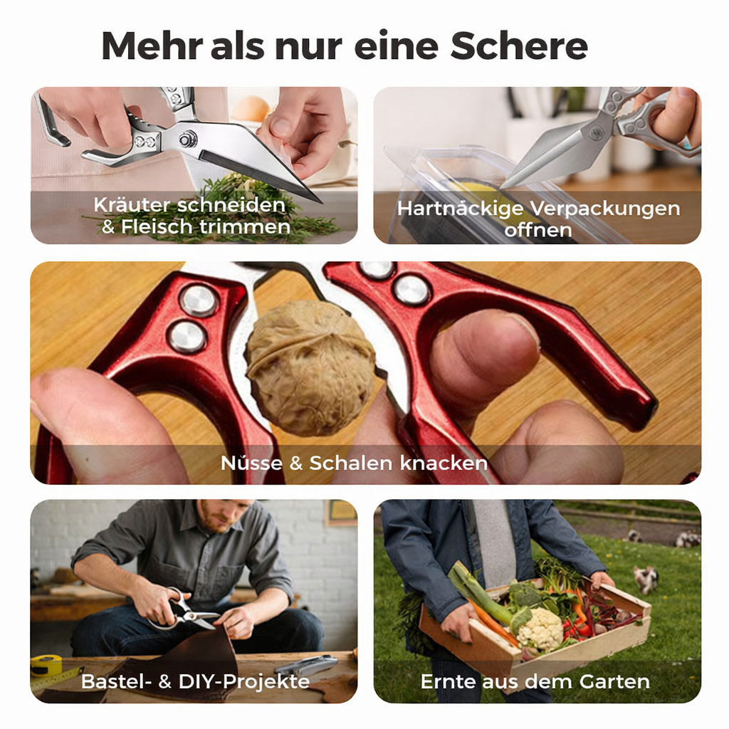Universalschere 3Cr13 Edelstahl – 24 cm
