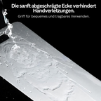 Schneidebrett aus Edelstahl – antibakteriell & langlebig