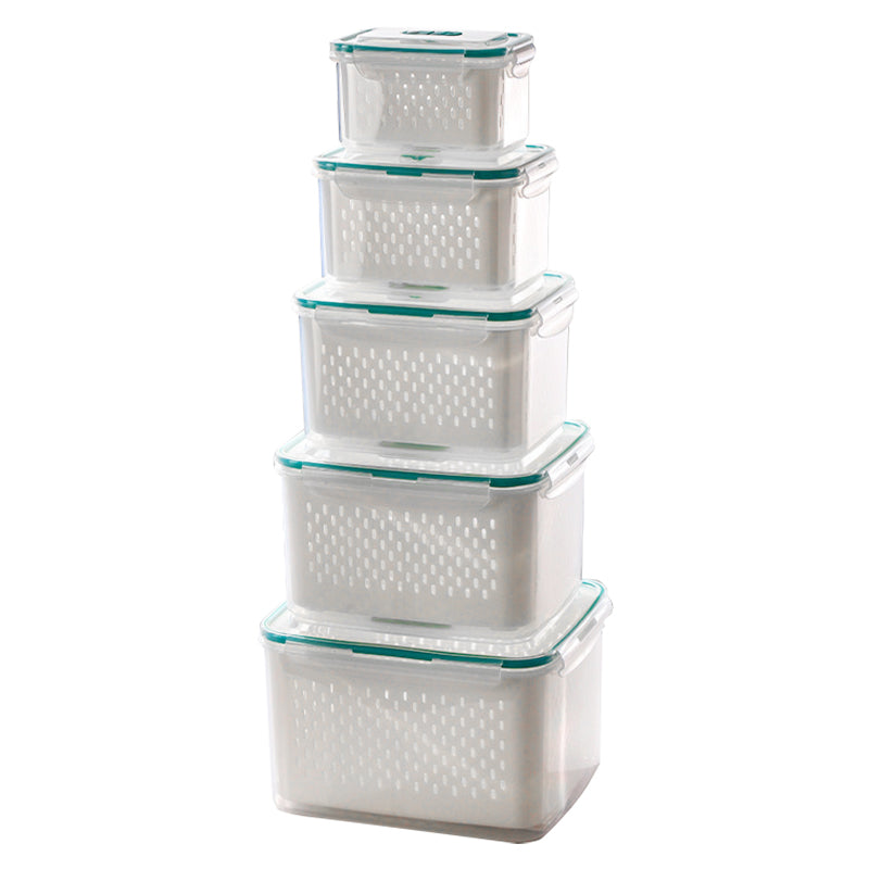 Frischhaltedose mit Abtropffunktion – 2-in-1 Design