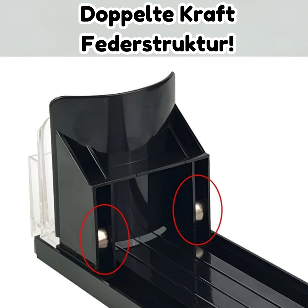 Getränkeorganizer für Kühlschrank – Drucksystem