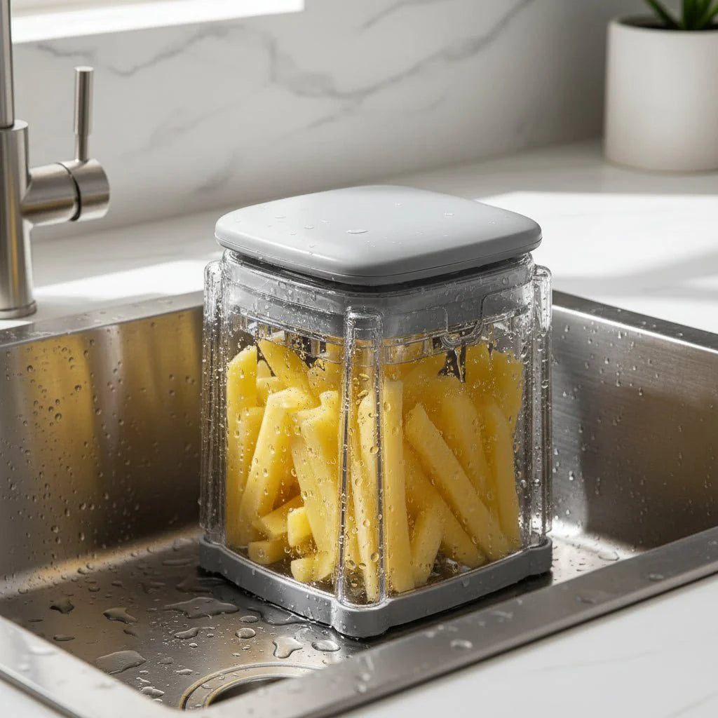 Gemüsehobel Edelstahl – Pommes und Julienne Schneider