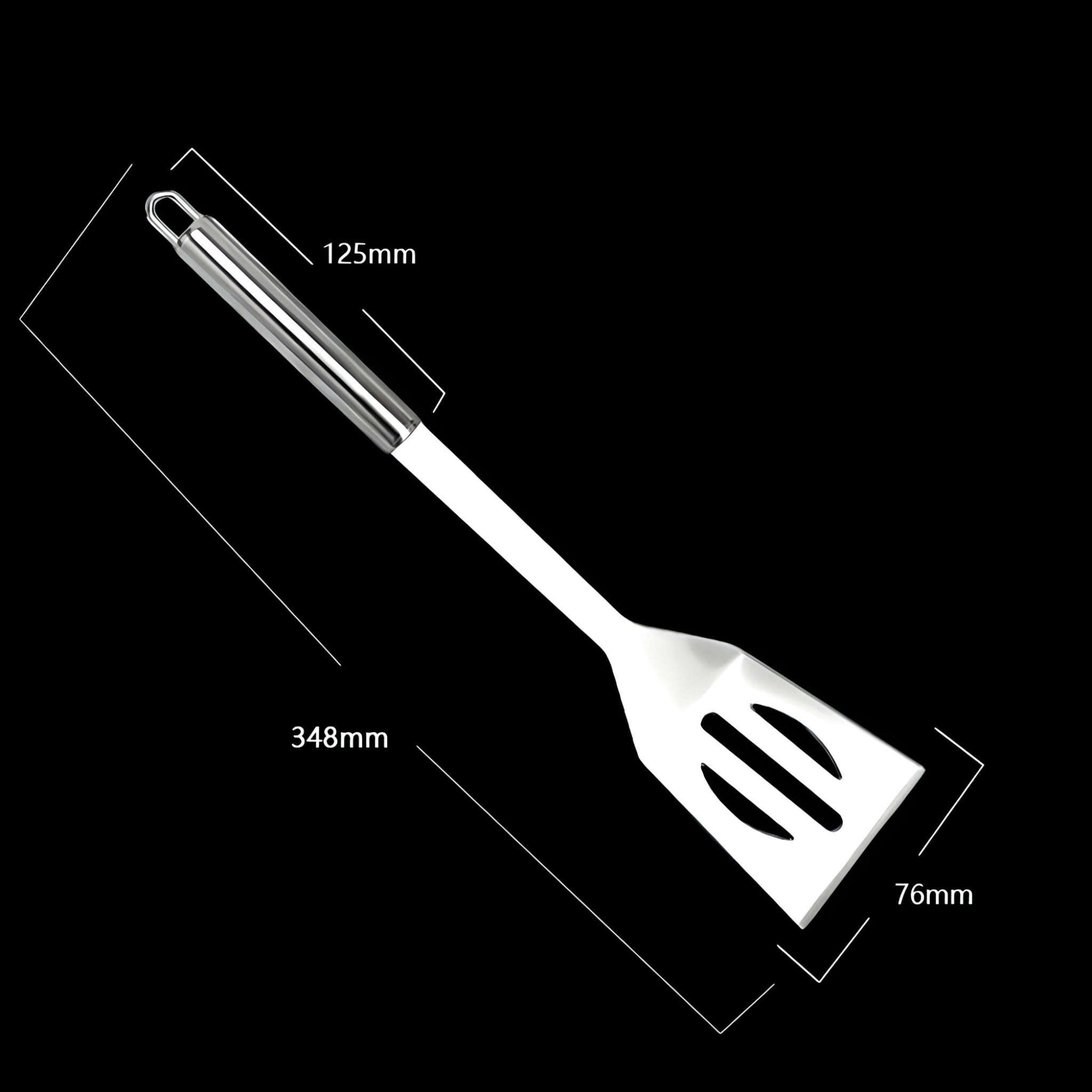 Grillbesteck-Set aus Edelstahl – 3-teilig oder 5-teilig