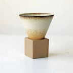 Handbemalte Keramik-Kaffeetasse 200 ml