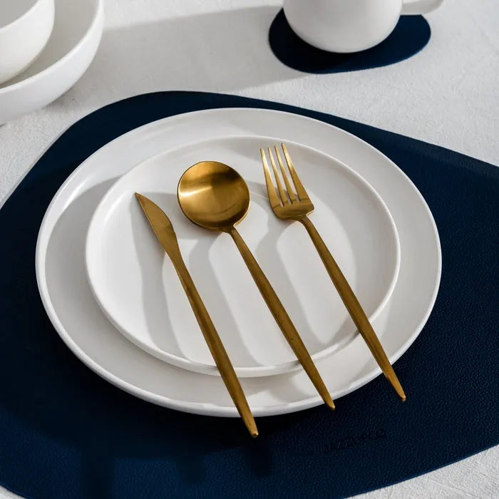 Besteckset Edelstahl Matt – zeitloses Design, 5-teilig pro Person