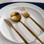 Besteckset Edelstahl Matt – zeitloses Design, 5-teilig pro Person