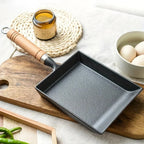 Gusseisen-Tamagoyaki-Pfanne – quadratisch für Eier, Pfannkuchen & Crêpes