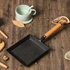 Gusseisen-Tamagoyaki-Pfanne – quadratisch für Eier, Pfannkuchen & Crêpes