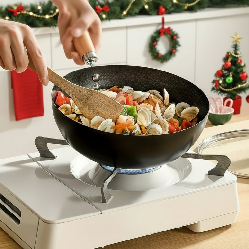 Gusseisen Mini-Bratpfanne mit Antihaftbeschichtung