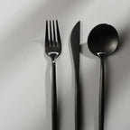 Besteckset Edelstahl matt – 5-teilig pro Person